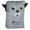 View Image 1 of 2 of Paws and Claws Drawstring Gift Bag - Kitten