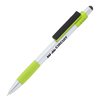 View Image 1 of 6 of Krypton Stylus Pen with Screen Cleaner - Silver - Closeout