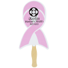 View Image 1 of 2 of Hand Fan - Ribbon - Full Colour