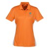 View Image 1 of 3 of Side Swipe Colour Block Performance Polo - Ladies'