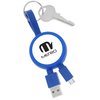 View Image 1 of 5 of Micro Charging Cable Keychain