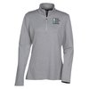 View Image 1 of 3 of Greg Norman Heathered 1/2-Zip Pullover - Ladies'