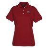 View Image 1 of 2 of IZOD Silkwash Stretch Pique Polo - Ladies'