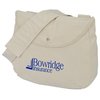 View Image 1 of 3 of Style Shaper Cotton Messenger Bag - Natural
