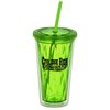 View Image 1 of 2 of Spirit Optic Tumbler with Straw - 16 oz.