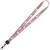 View Image 1 of 3 of Marled Lanyard - 7/8" - 32" - Metal Lobster Claw