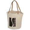 View Image 1 of 2 of Tree Line Cotton Tote Bag - Closeout