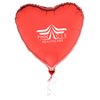 View Image 1 of 4 of Foil Balloon - 17" - Heart