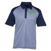 View Image 1 of 3 of Pro Team Colour Block Performance Polo - Men's