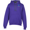 View Image 1 of 3 of Fruit of the Loom Sofspun Hooded Sweatshirt - Embroidered