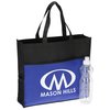 View Image 1 of 3 of Colour Pocket Tradeshow Tote with Water Bottle Set