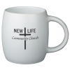 View Image 1 of 1 of Barrel Mug - 18 oz. - White