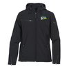 View Image 1 of 3 of Coal Harbour Hooded Soft Shell Jacket - Men's