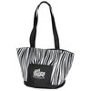 View Image 1 of 4 of Poly Pro Lunch-To-Go Cooler - Zebra