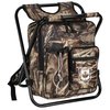 View Image 1 of 3 of Chillin' 24-Can Cooler Bag Stool - Camo