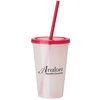 View Image 1 of 2 of Colour Changing Tumbler with Straw - 16 oz. - Closeout