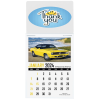 View Image 1 of 2 of Muscle Car Stick Up Calendar - Rectangle - Full Colour
