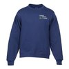 View Image 1 of 3 of Fruit of the Loom Supercotton Crew Sweatshirt - Embroidered