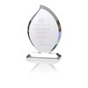 View Image 1 of 3 of Flame Crystal Award - 8"