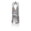 View Image 1 of 3 of Soaring Star Crystal Tower Award - 10"