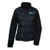 View Image 1 of 3 of Quilted Front Insulated Jacket - Ladies'