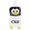 View Image 1 of 2 of Paws and Claws Foldable Bottle - 12 oz. - Penguin