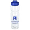 View Image 1 of 3 of Clear Impact Olympian Sport Bottle with Flip Lid - 28 oz.