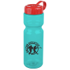 View Image 1 of 2 of Olympian Sport Bottle with Tethered Lid - 28 oz.