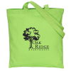 View Image 1 of 3 of Cotton Sheeting Tote - 15" x 15"