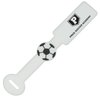 View Image 1 of 4 of Whizzie SpotterTie Luggage Tag - Soccer Ball - Small - Closeout