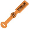View Image 1 of 4 of Whizzie SpotterTie Luggage Tag - Basketball - Small