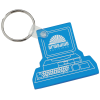 View Image 1 of 1 of Computer Soft Keychain - Translucent