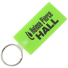 View Image 1 of 1 of Large Rectangle Soft Keychain - Translucent