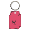View Image 1 of 1 of Milk Carton Soft Keychain - Translucent