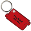 View Image 1 of 1 of Muffler Soft Keychain - Translucent
