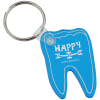 View Image 1 of 1 of Tooth Soft Keychain - Translucent