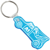 View Image 1 of 1 of Tow Truck Soft Keychain - Translucent