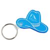 View Image 1 of 1 of Western Hat Soft Keychain - Translucent