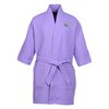 View Image 1 of 4 of Waffle Weave Thigh Length Robe - Colours