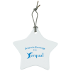 View Image 1 of 2 of Ceramic Ornament - Star
