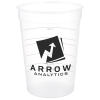 View Image 1 of 2 of Translucent Stadium Cup with Measurements - 12 oz.