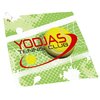 View Image 1 of 2 of Full Colour Microfibre Velour Golf Towel - 22" x 15"