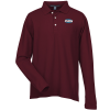 View Image 1 of 3 of DryTec20 Cotton Performance LS Polo - Men's-Closeout