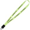 View Image 1 of 2 of Glow in the Dark Lanyard - 3/4" - 32" - Snap Buckle Release