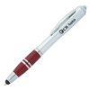 View Image 1 of 6 of Tri-Band Stylus Twist Pen with Flashlight
