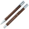 View Image 1 of 3 of Panorama Twist Metal Pen and Rollerball Set