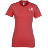 View Image 1 of 3 of American Apparel Fine Jersey T-Shirt - Ladies' - Colours