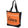 View Image 1 of 4 of Bottom Curve Colour Tote - Closeout
