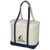 View Image 1 of 3 of Large Cotton Canvas Kooler Bag - 13" x 17"
