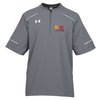 View Image 1 of 2 of Under Armour Ultimate Short Sleeve Windshirt - Embroidered